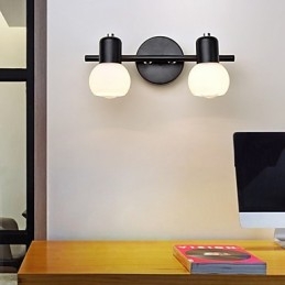 מנורת קיר זכוכית מודרנית עכשווית תכונה אור סביבתי קיר פמוטים קיר אור