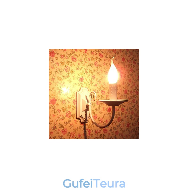 פשוט מודרני מנורת קיר נר ראש יחיד מנורת מסדרון מנורת ליד המיטה