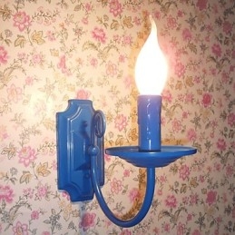 פשוט מודרני מנורת קיר נר ראש יחיד מנורת מסדרון מנורת ליד המיטה