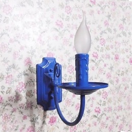 פשוט מודרני מנורת קיר נר ראש יחיד מנורת מסדרון מנורת ליד המיטה