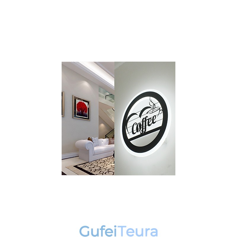 מנורת קיר יצירתית ליד המיטה מסדרון מנורת קיר מנורות מרפסת