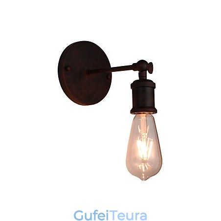 אמריקן בר קפה מסעדה ליד המיטה מינימליסטי מעבר פמוט קיר ברזל ברזל