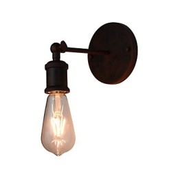 אמריקן בר קפה מסעדה ליד המיטה מינימליסטי מעבר פמוט קיר ברזל ברזל