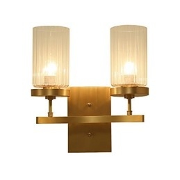תכונת פליז כפרית מסורתית עבור מיני סגנון Uplight קיר פמוטי קיר אור
