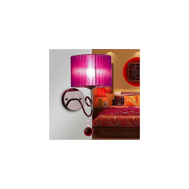 מודרני עכשווי מצופה אלקטרו מאפיין Uplight קיר פמוטי קיר