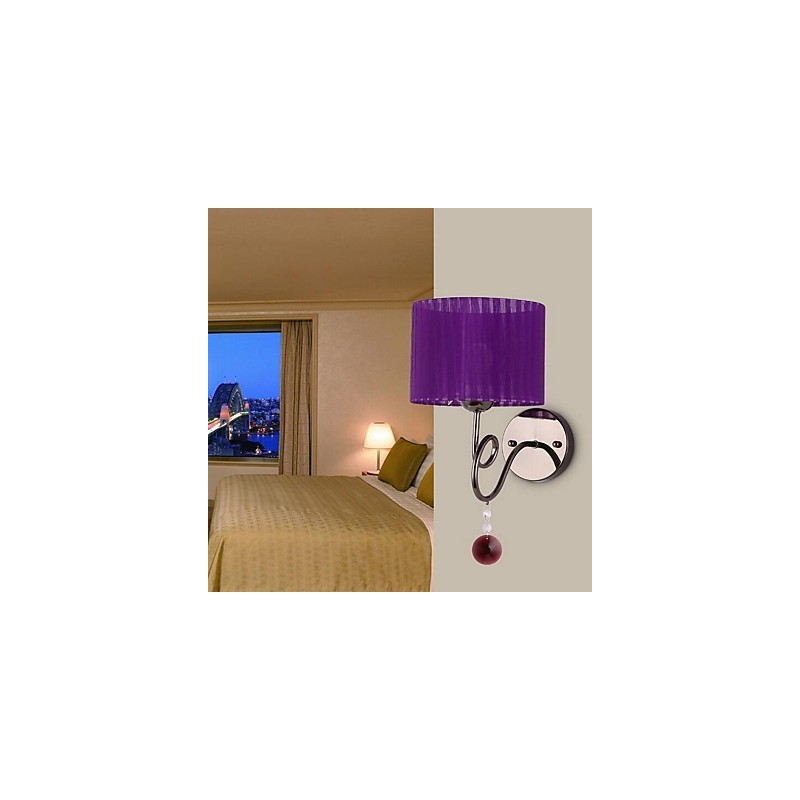 מודרני עכשווי מצופה אלקטרו מאפיין Uplight קיר פמוטי קיר