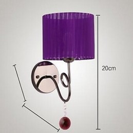 מודרני עכשווי מצופה אלקטרו מאפיין Uplight קיר פמוטי קיר