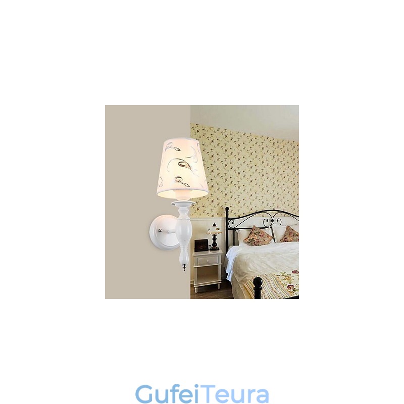 מודרני עכשווי מצופה אלקטרו מאפיין Uplight קיר פמוטי קיר