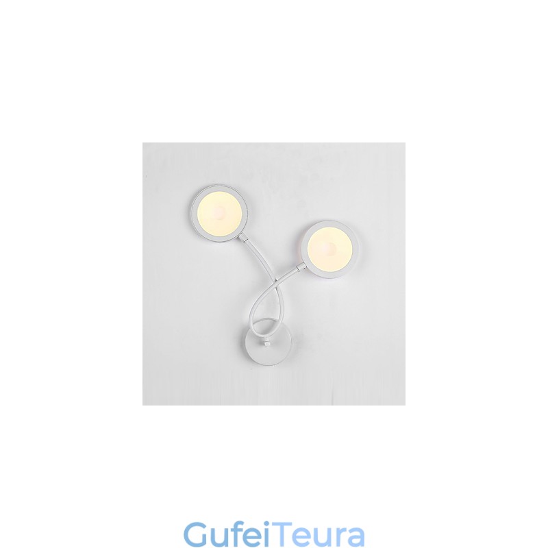 תכונת ציור מודרנית עכשווית לקיר פמוטי קיר עם אור סביבתי