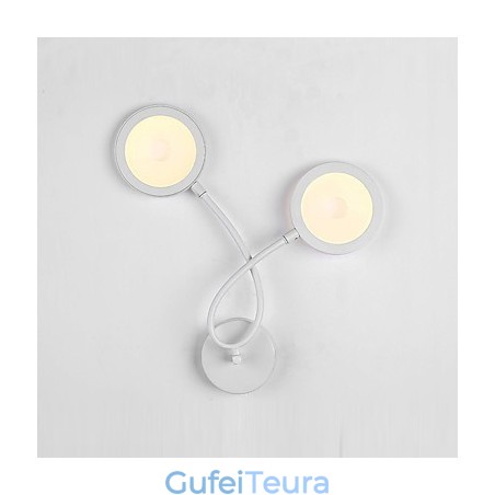 תכונת ציור מודרנית עכשווית לקיר פמוטי קיר עם אור סביבתי