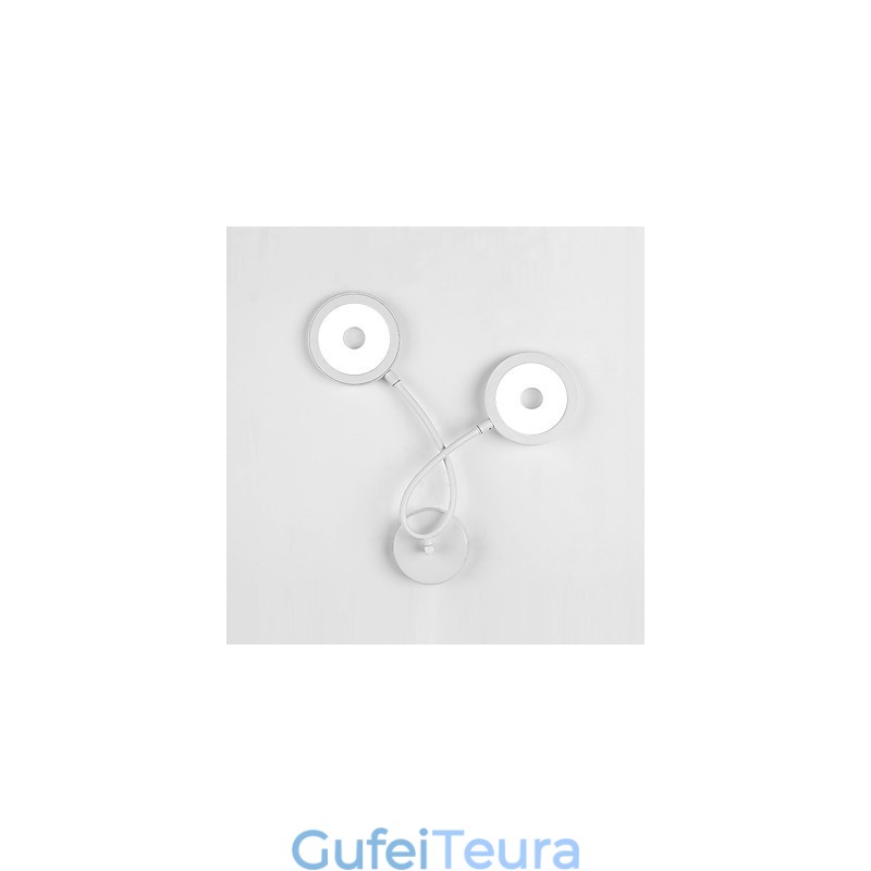 תכונת ציור מודרנית עכשווית לקיר פמוטי קיר עם אור סביבתי