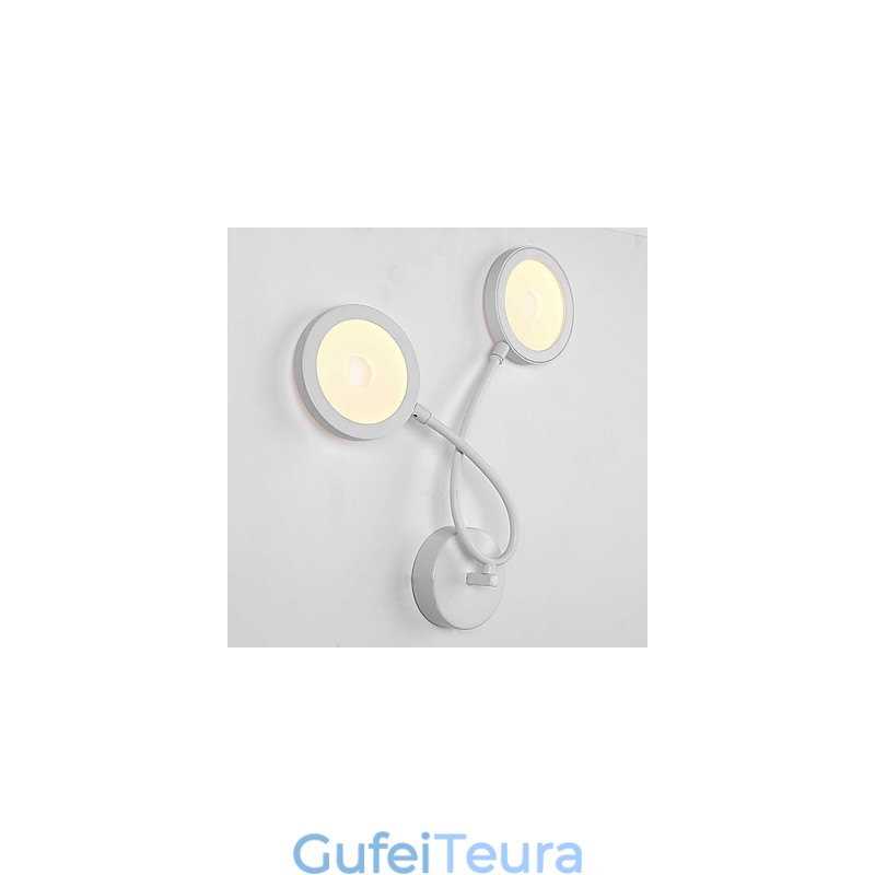 תכונת ציור מודרנית עכשווית לקיר פמוטי קיר עם אור סביבתי