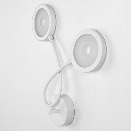 תכונת ציור מודרנית עכשווית לקיר פמוטי קיר עם אור סביבתי