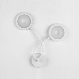 תכונת ציור מודרנית עכשווית לקיר פמוטי קיר עם אור סביבתי