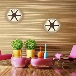 אורות קיר מודרניים סגנון פשטות אקריליק סלון מסדרון חדר שינה חדרי מלון מנורת ליד המיטה