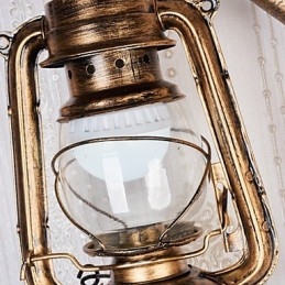 תכונת ציור לודג' כפרית לקיר פמוטי קיר פנס בסגנון מיני C