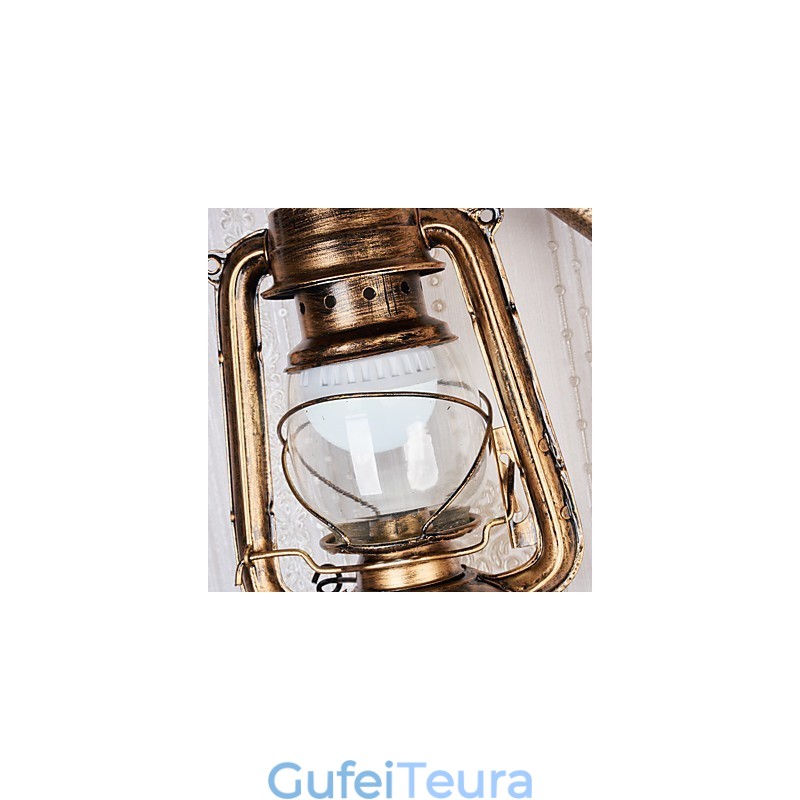 תכונת ציור לודג' כפרית לקיר פמוטי קיר פנס בסגנון מיני C