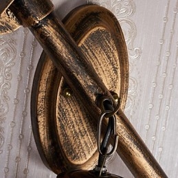 תכונת ציור לודג' כפרית לקיר פמוטי קיר פנס בסגנון מיני C