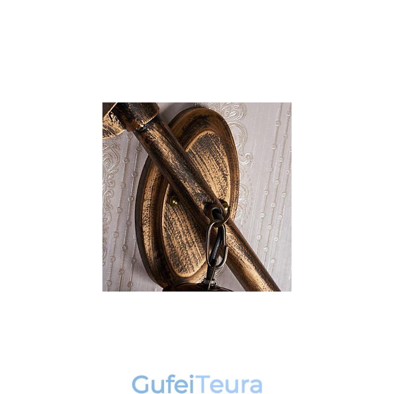 תכונת ציור לודג' כפרית לקיר פמוטי קיר פנס בסגנון מיני C