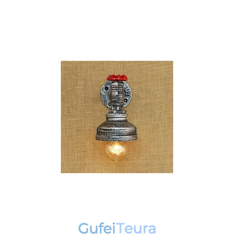 תכונת ציור רטרו כפרי עבור פמוטי קיר באור סביבתי