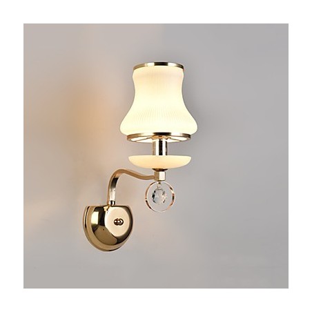 תכונת אלקטרו מודרנית עכשווית עבור אור סביבה קריסטל מנורות קיר פמוטי קיר