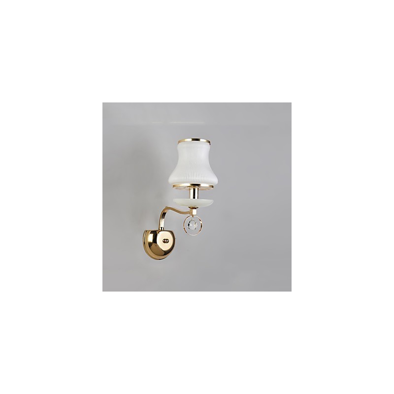 תכונת אלקטרו מודרנית עכשווית עבור אור סביבה קריסטל מנורות קיר פמוטי קיר