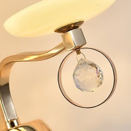 תכונת אלקטרו מודרנית עכשווית עבור אור סביבה קריסטל מנורות קיר פמוטי קיר