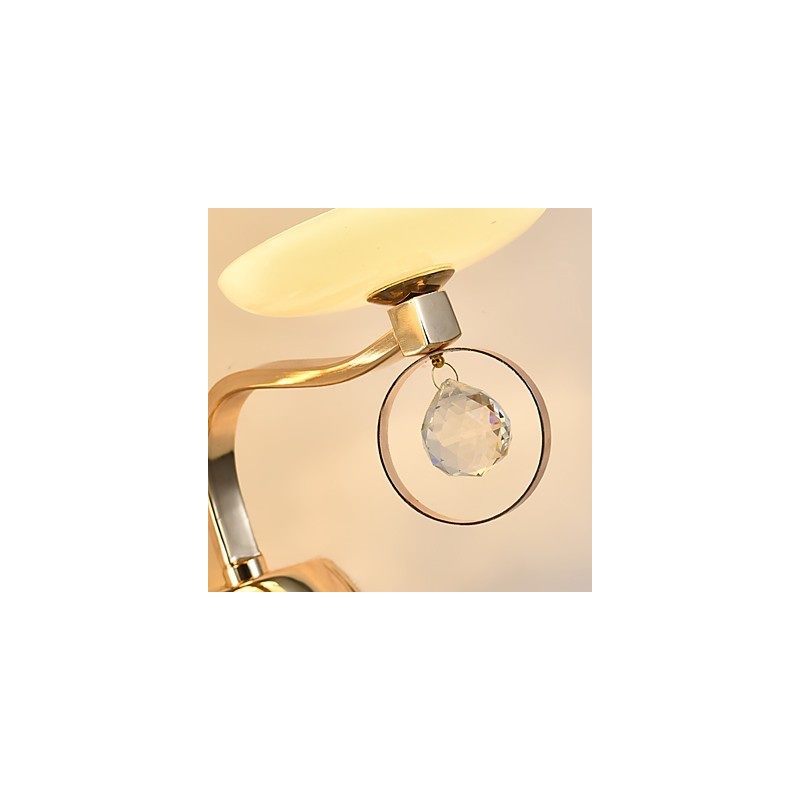 תכונת אלקטרו מודרנית עכשווית עבור אור סביבה קריסטל מנורות קיר פמוטי קיר