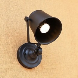 כפרי לודג' מדינה תכונת ציור רטרו להגנה על עיניים בסגנון מיני קיר אור סביבתי