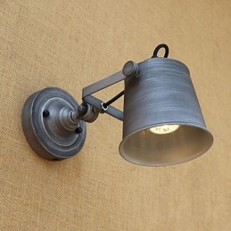 כפרי לודג' מדינה תכונת ציור רטרו להגנה על עיניים בסגנון מיני קיר אור סביבתי