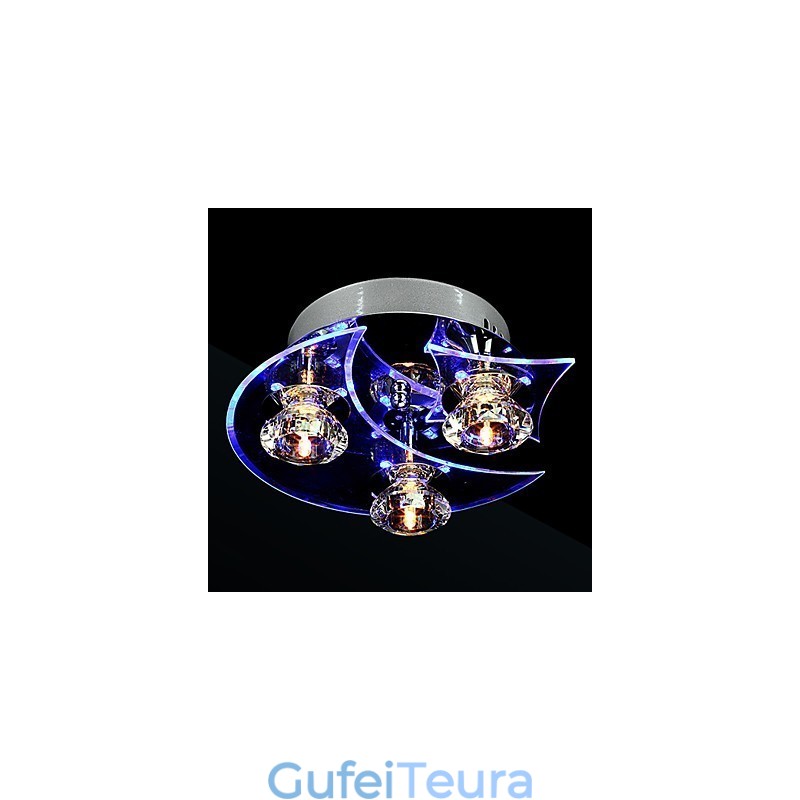 נברשת מודרנית קריסטל חי 3 אורות