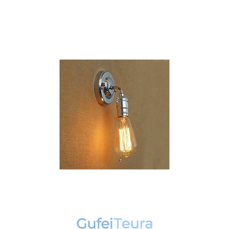 רטרו לופט אדיסון מנורת קיר חדר שינה אורות קיר לבית למעלה למטה כפרי תעשייתי ראש יחיד מסדרון חדר ישיבה מיני דקור קיר