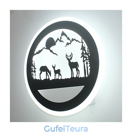 מנורת קיר מנורת קיר מנורת חדר שינה סלון אורות מודרני מינימליסטי יצירתי מסדרון מנורת אקריליק