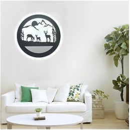 מנורת קיר מנורת קיר מנורת חדר שינה סלון אורות מודרני מינימליסטי יצירתי מסדרון מנורת אקריליק