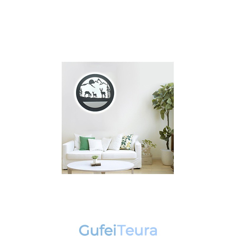 מנורת קיר מנורת קיר מנורת חדר שינה סלון אורות מודרני מינימליסטי יצירתי מסדרון מנורת אקריליק