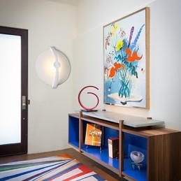 מנורת קיר מברזל מחושל Lodge פשוט מודרני עכשווי תכונת ציור עבור פמוטי קיר אור סביבתי