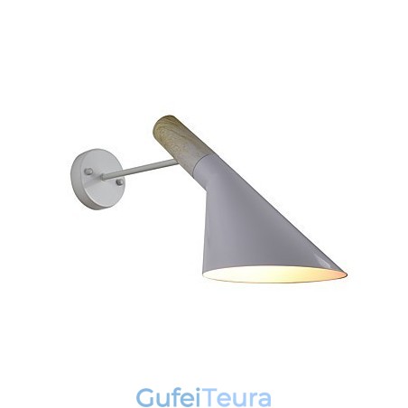 אור קיר פמוטים קיר ברזל מנורת קיר מטומטם שחור חרב אור מנורה על הקיר