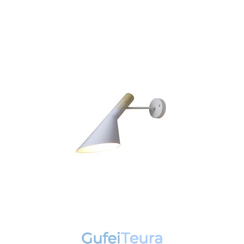 אור קיר פמוטים קיר ברזל מנורת קיר מטומטם שחור חרב אור מנורה על הקיר