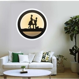 מנורת קישוט ליד המיטה חדר שינה יצירתי סלון אור מסדרון מנורת קיר מודרנית מינימליסטית