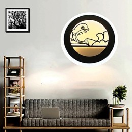 חדר שינה מודרני מינימליסטי מנורת קיר מנורת ליד המיטה של מנורת קיר יצירתית לילדים אישיות מנורת מדרגות אקריליק