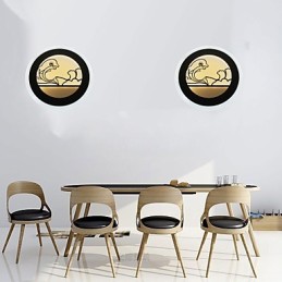 חדר שינה מודרני מינימליסטי מנורת קיר מנורת ליד המיטה של מנורת קיר יצירתית לילדים אישיות מנורת מדרגות אקריליק