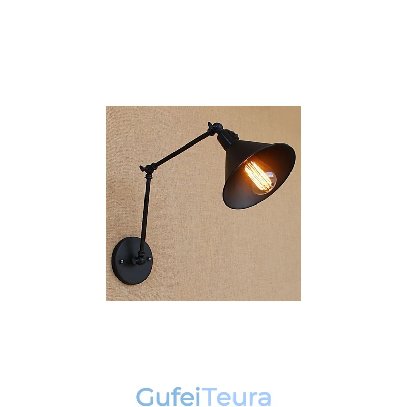 תכונת ציור רטרו כפרי עבור אורות זרוע נדנדה בסגנון מיני