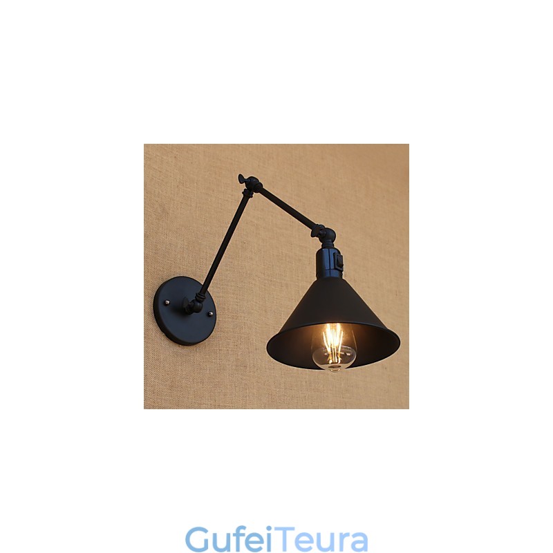 תכונת ציור רטרו כפרי עבור אורות זרוע נדנדה בסגנון מיני