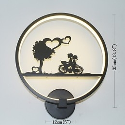 מוצר אלומיניום מנורת קיר מודרני מינימליסטי Creative קיר מנורת קיר אופנתי רקע סלון קיר מרפסת מנורת אורות מסדרון