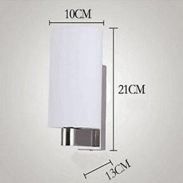 מודרני מודרני עכשווי אלקטרו מצופה תכונה Uplight קיר פמוטי קיר