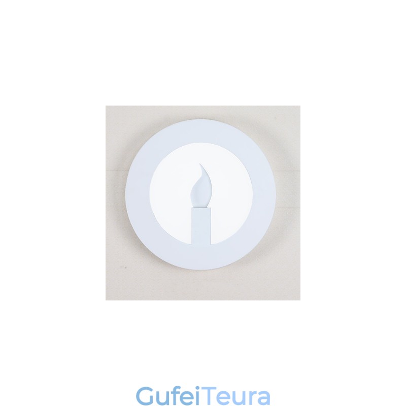 משולבת תכונת ציור מודרנית עכשווית לקיר פמוטי קיר עם אור סביבתי