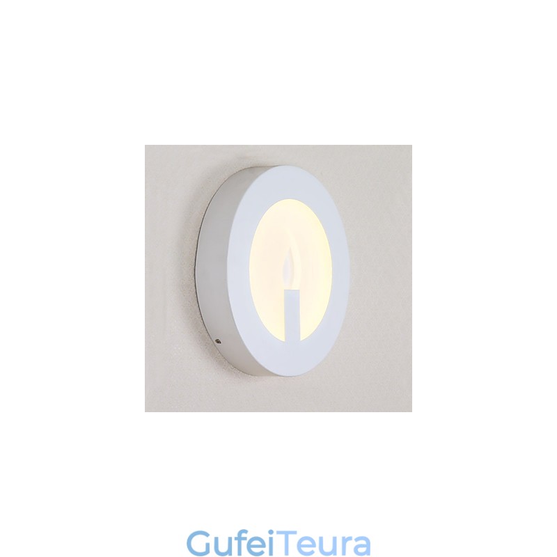 משולבת תכונת ציור מודרנית עכשווית לקיר פמוטי קיר עם אור סביבתי