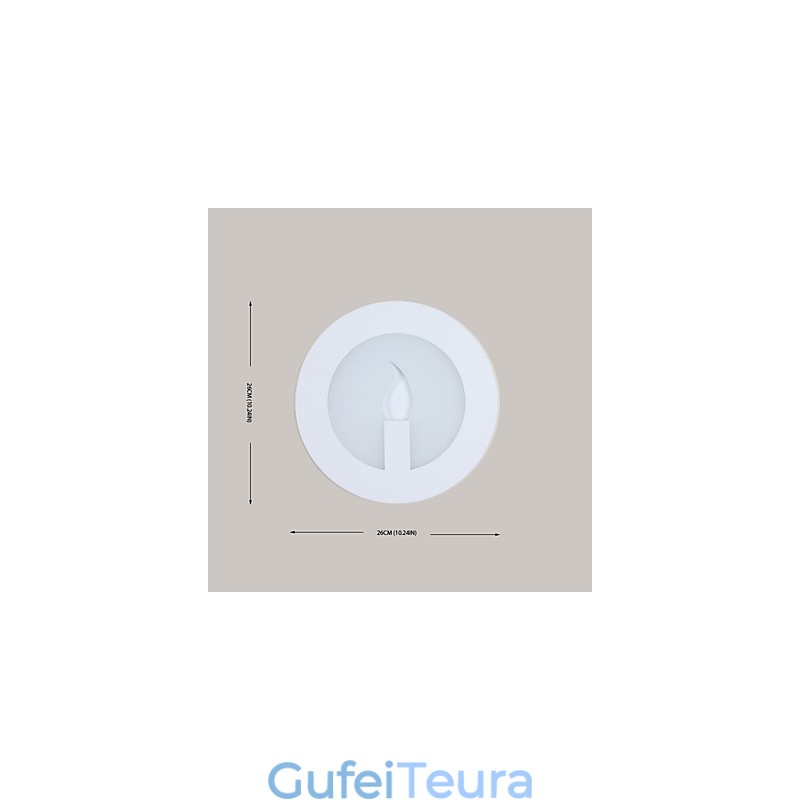 משולבת תכונת ציור מודרנית עכשווית לקיר פמוטי קיר עם אור סביבתי