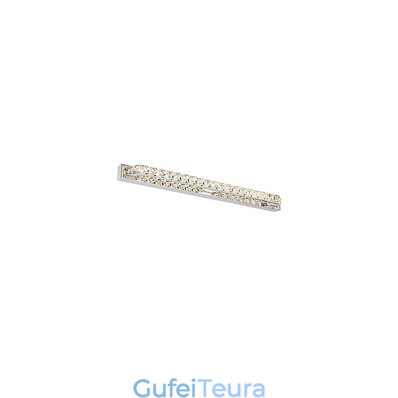 ארוכות מנורת מראה מנורת אמבטיה אורות מתכת וקריסטל קיר אור