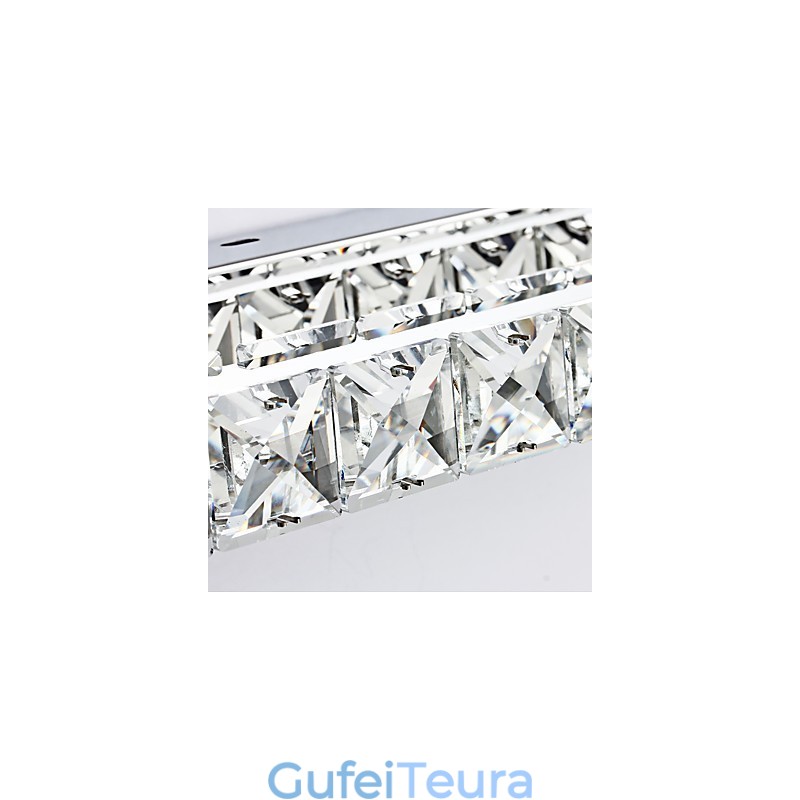 ארוכות מנורת מראה מנורת אמבטיה אורות מתכת וקריסטל קיר אור